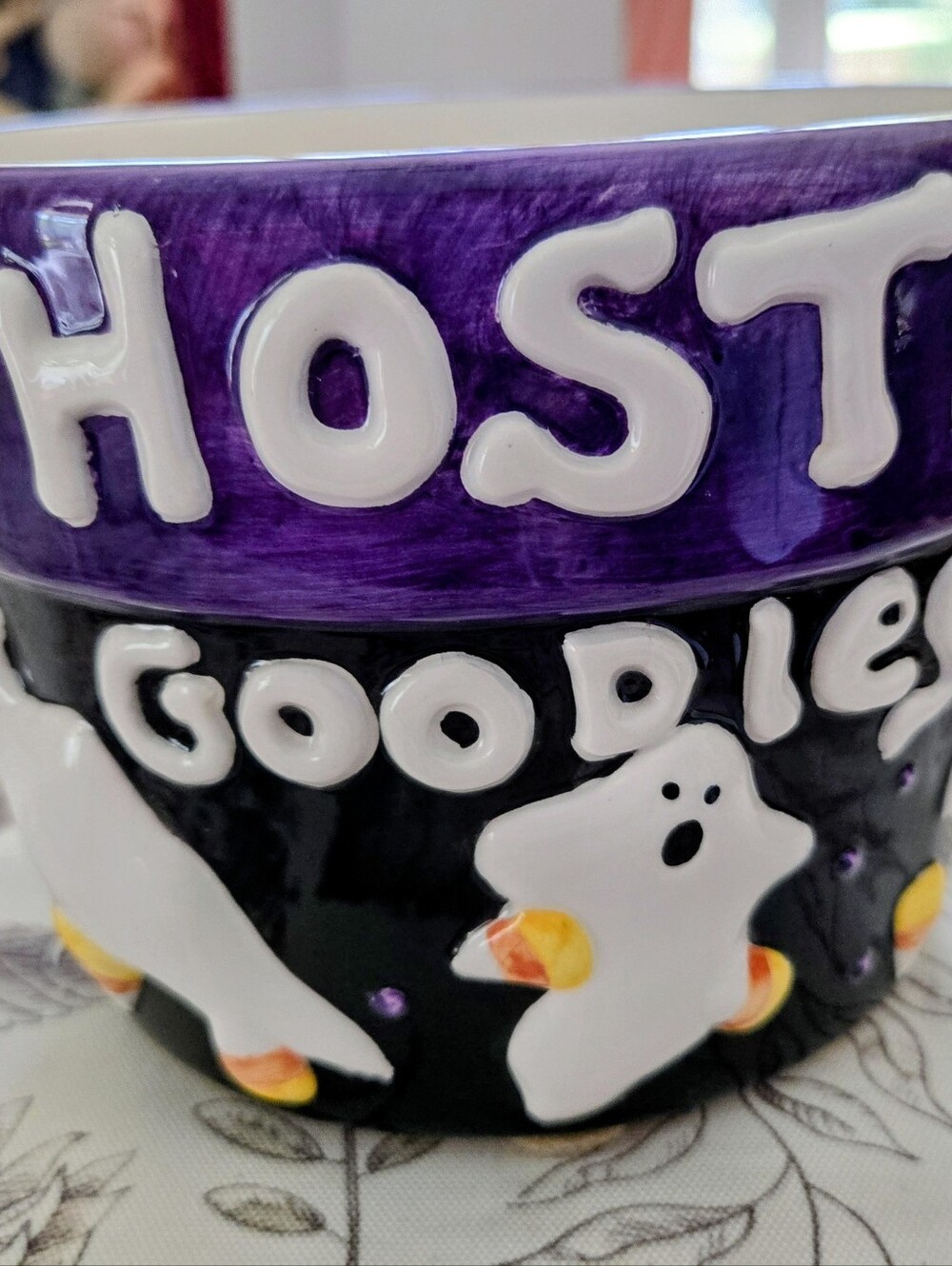 Ghostly Goodies Halloween Treat Bowl